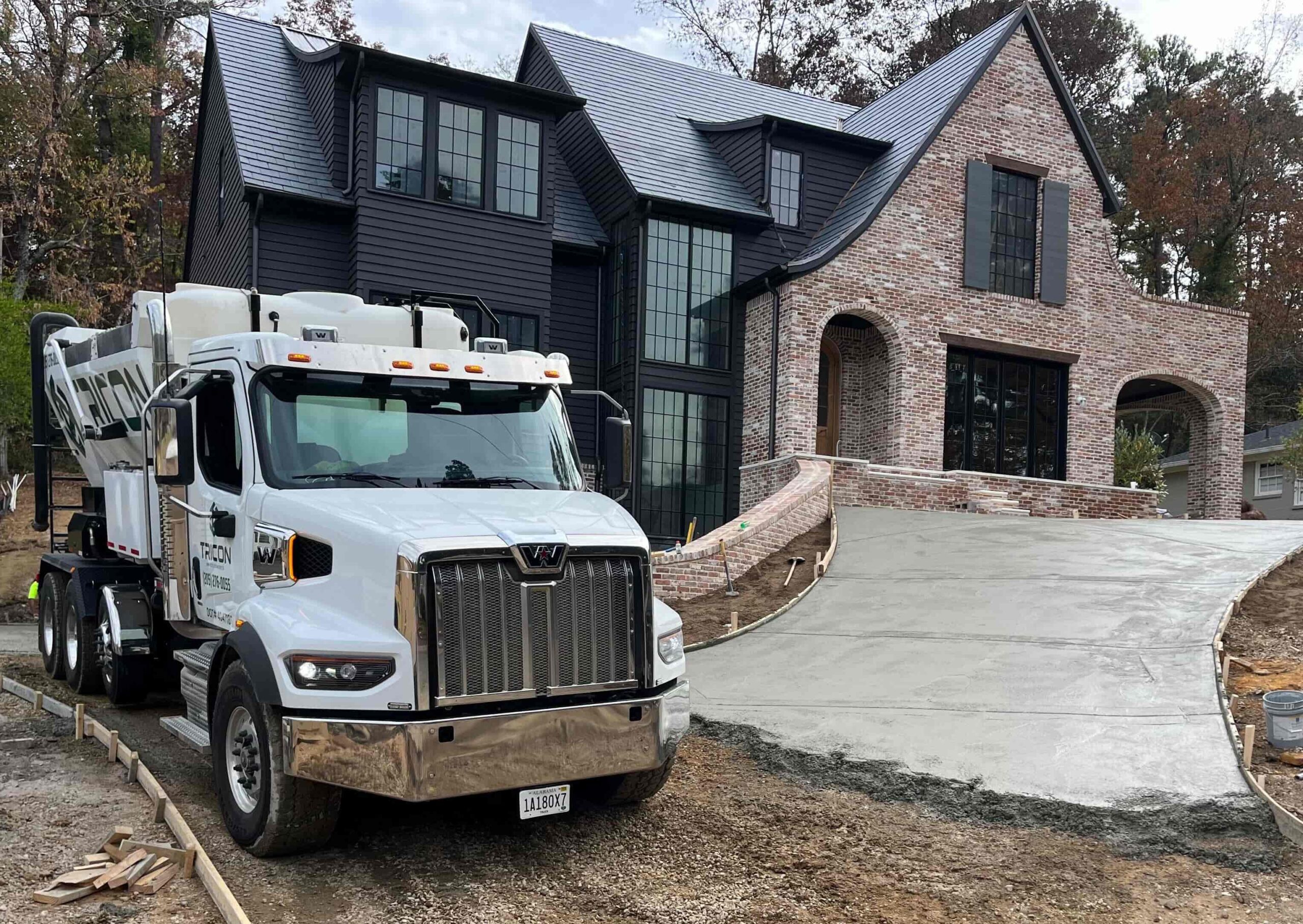 Building a walkway at a home in Jefferson County